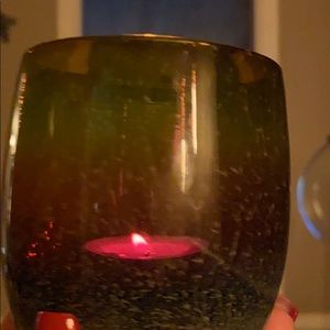 Glassybaby hand blown Tealight holder